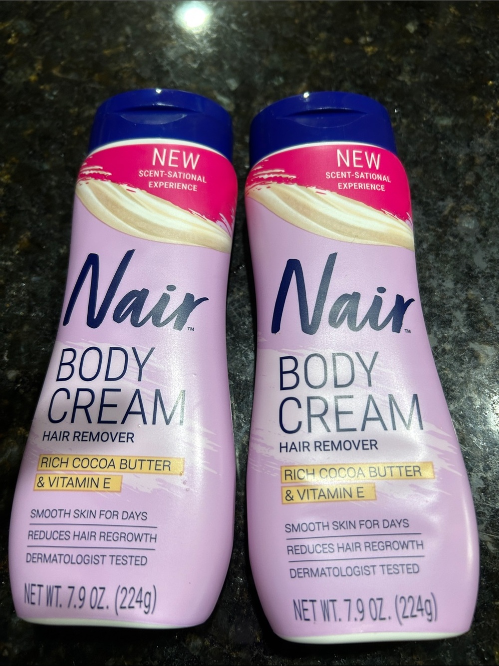 2 Nair Body Cream Hair Remover